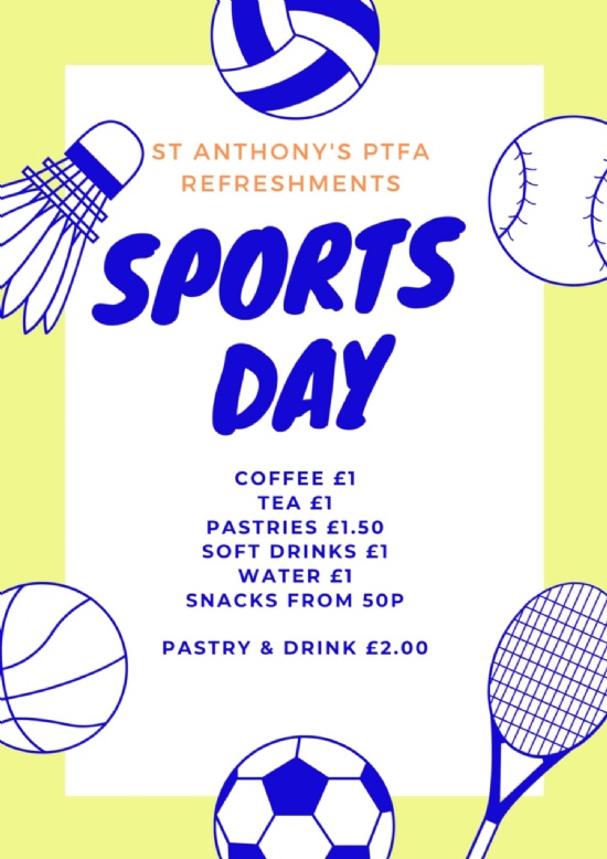 PTFA Sports Day Refreshments